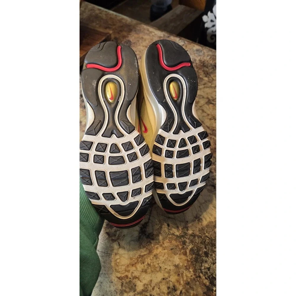 Nike Air Max 97 OG 918090700, 7y, Metallica Gold, Casual,  Back To School